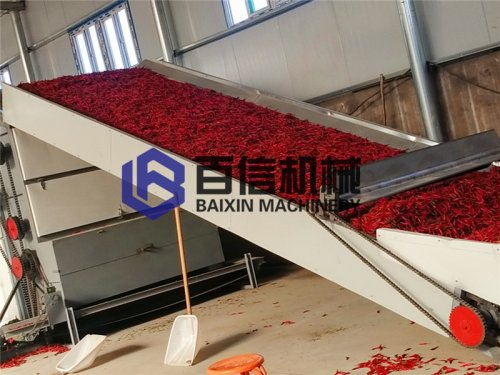 如何正確使用辣椒烘干機干機網帶？