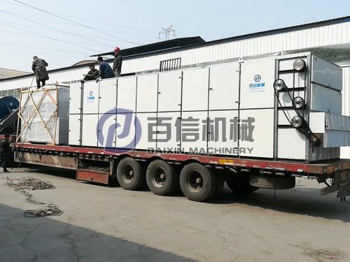 百信辣椒烘干設備發往商丘