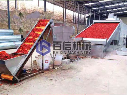 辣椒烘干機產量和烘干機型號有什么關系？